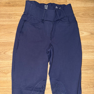 Noble Outfitters Navy Ladies XS Riding Tights - Suit Teenager