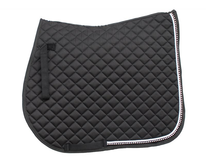 Rhinegold Elite Diamante Trimmed Saddle Cloth