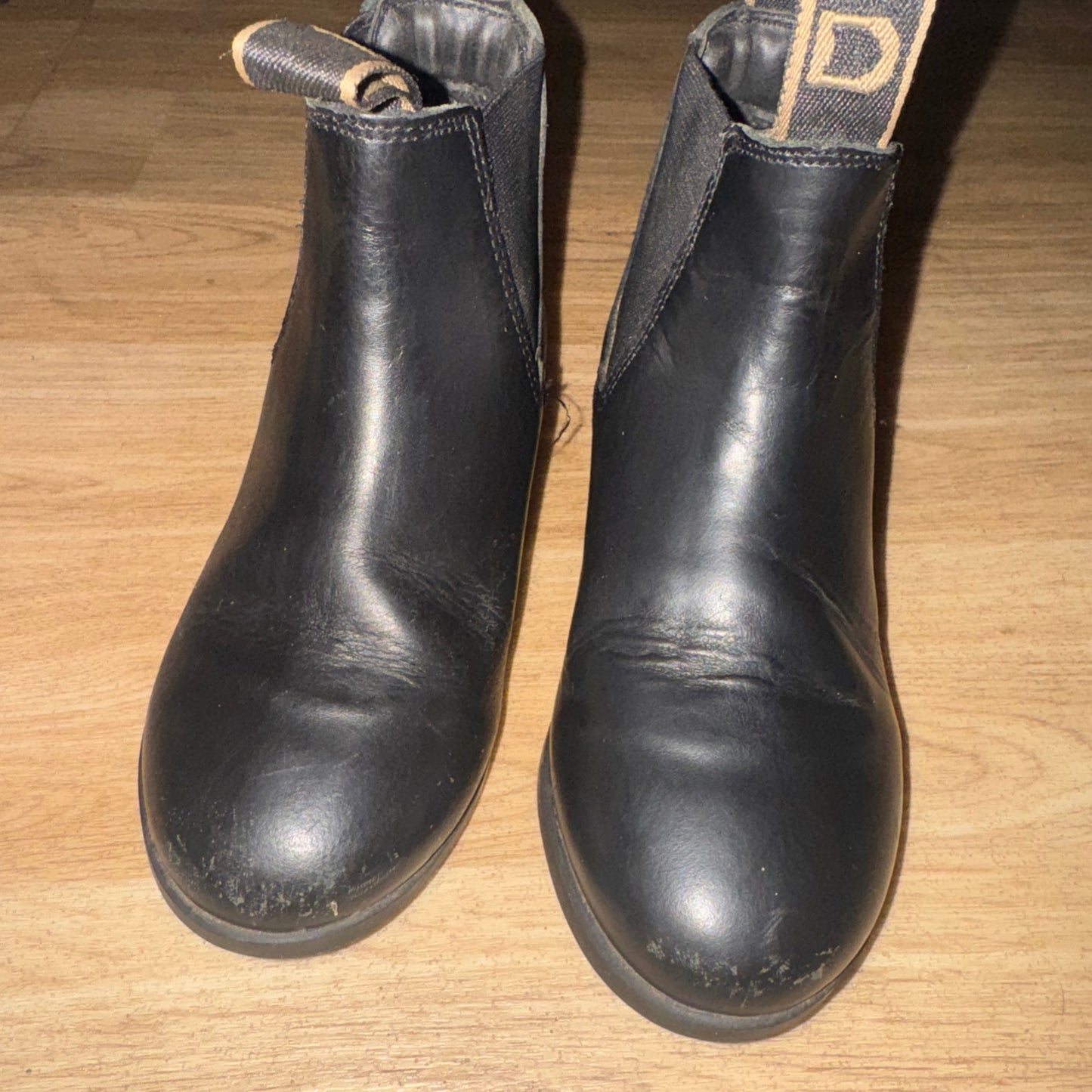 Dublin Black Leather Childs Size 13 Jodphur Boots