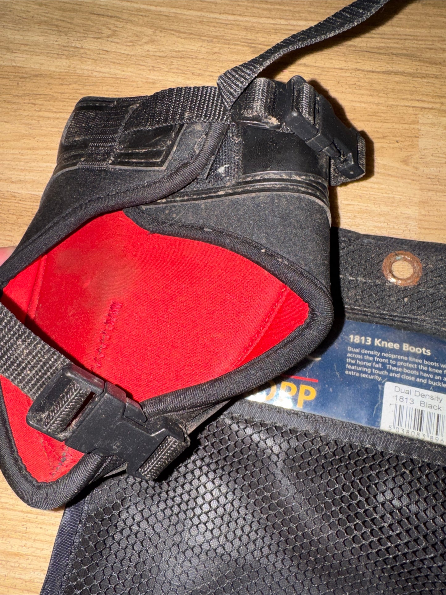 Westropp Cob Size Neoprene Knee Boots  Second Hand Horse Tack