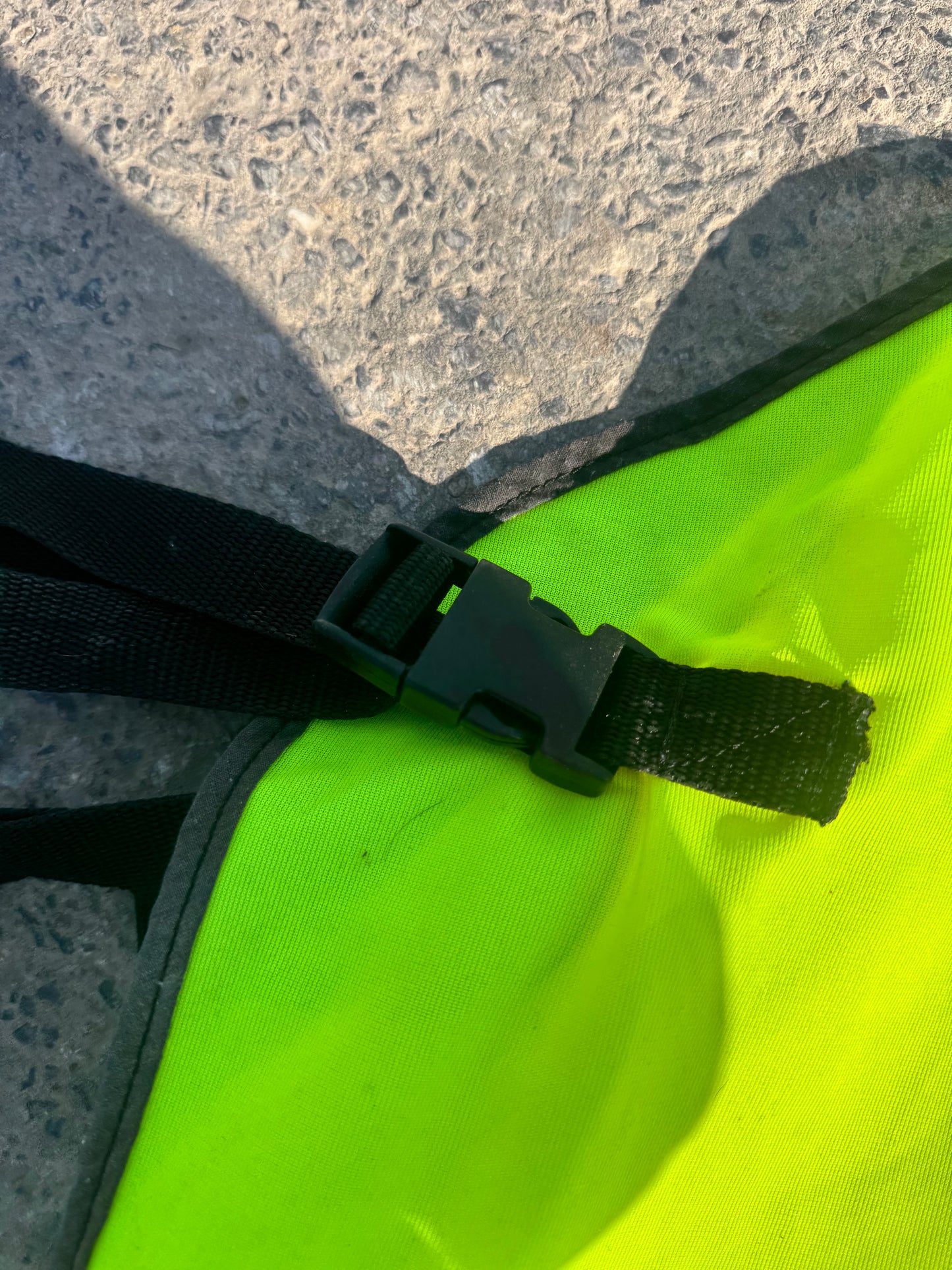 V Bandz  Hi Viz Summer Mesh Quarter Exercise Sheet Second Hand Tack Large