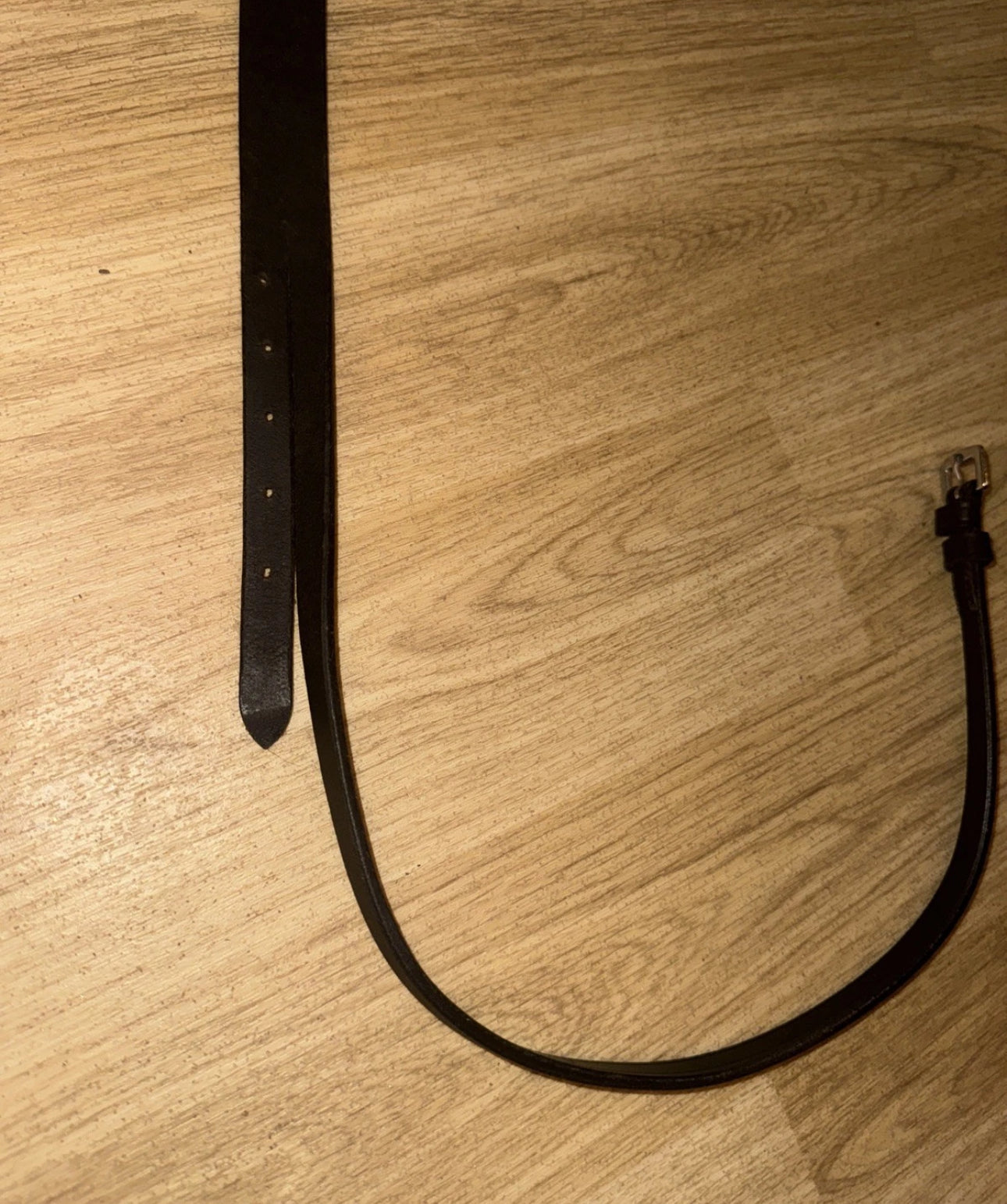 English Leather BLACK Pony Headpiece -  #443