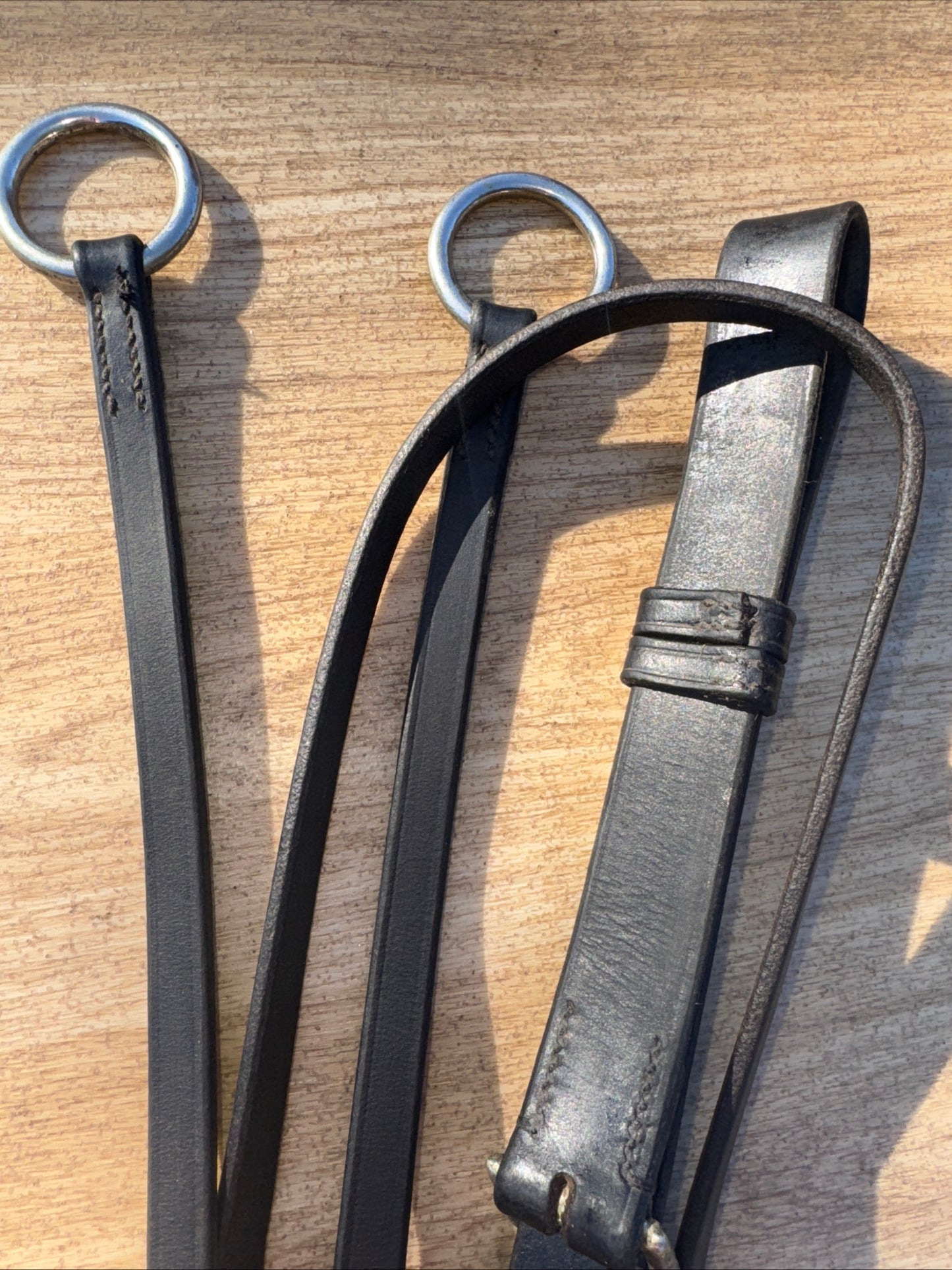 English Leather Brown Full Size Running Martingale #16