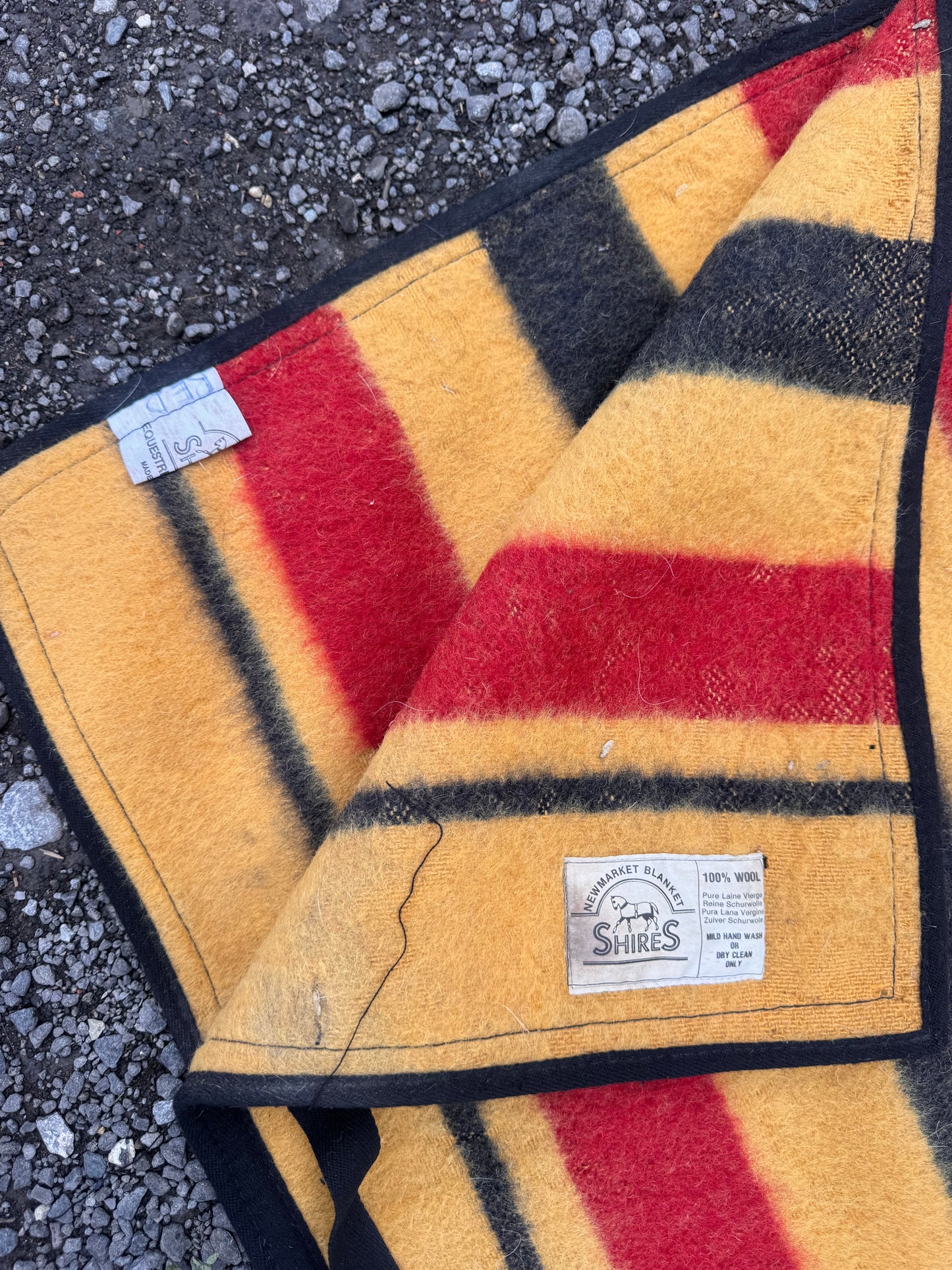 Shires Witney Wool Exercise Sheet Rug Size Full | Genuine Witney Traditional