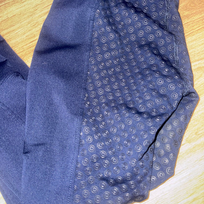 Dublin Navy Gel Seat Riding Tights - Ladies 12