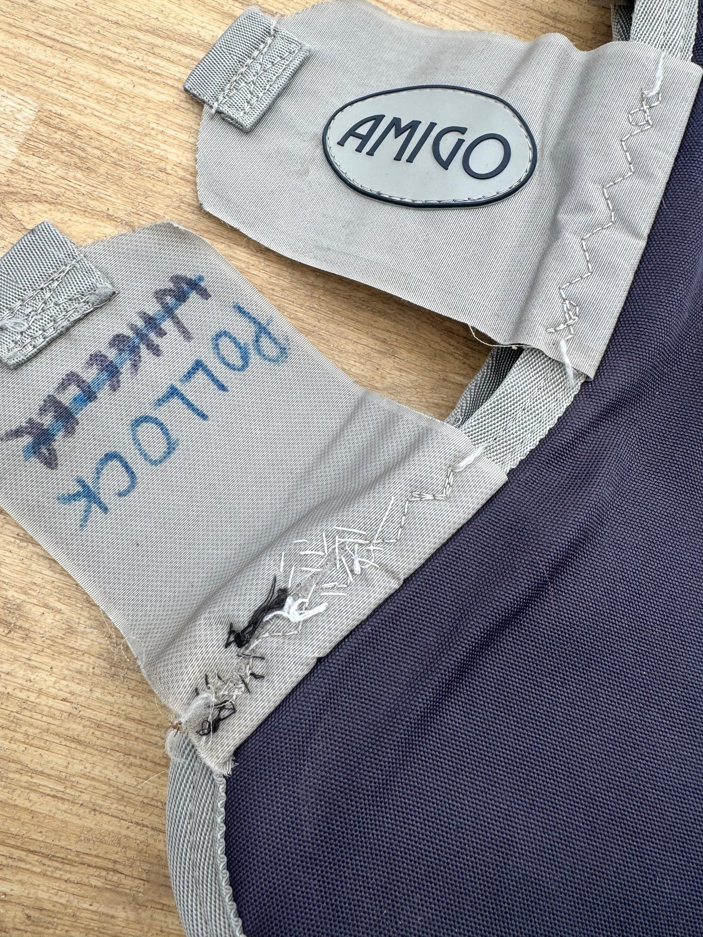 Amigo Grey Pony Size Set Of 4 Travel Boots Fronts Rears Second Hand Tack
