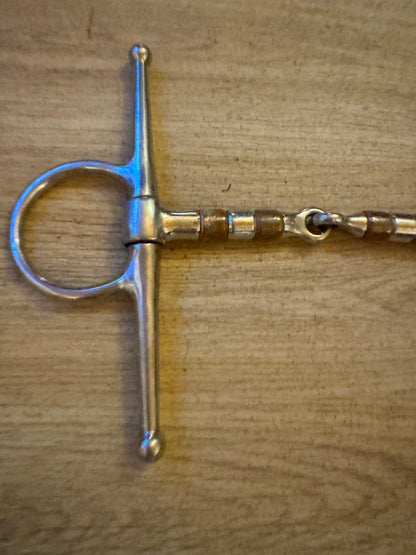 5” Copper Roller Full Cheek Snaffle | Control Aid Second Hand Horse Pony Tack