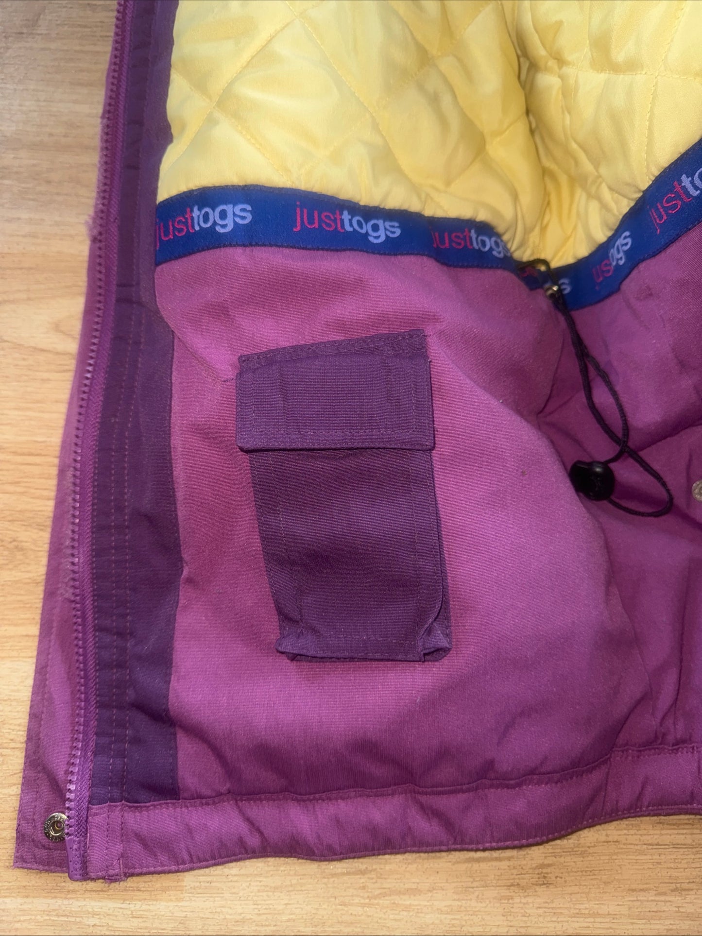 Just Togs Purple Warm 11/12 Yrs Horse Riding Jacket Coat | Second Hand Rider