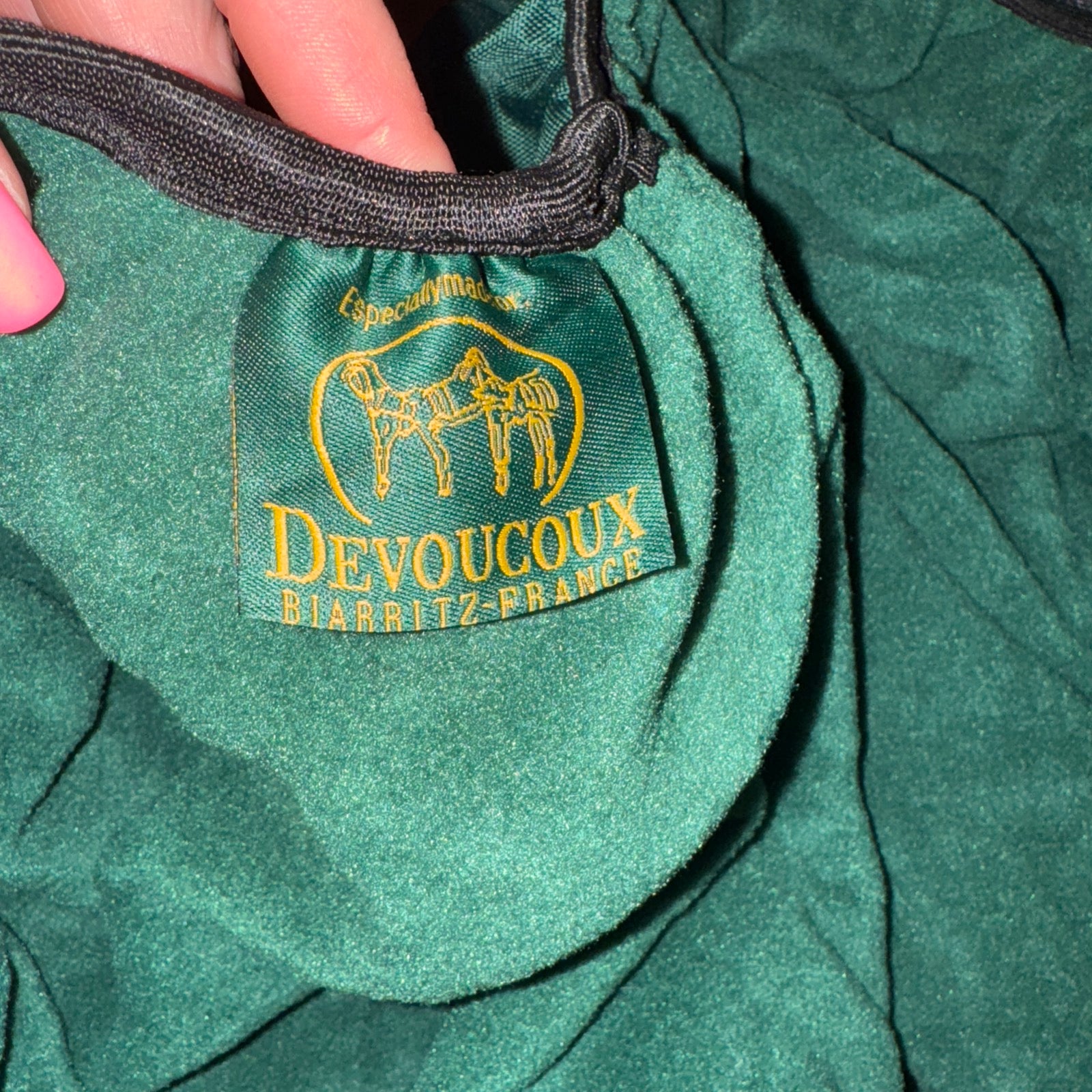 Devoucoux Saddle Cover - FLEECE LINED - Free Postage