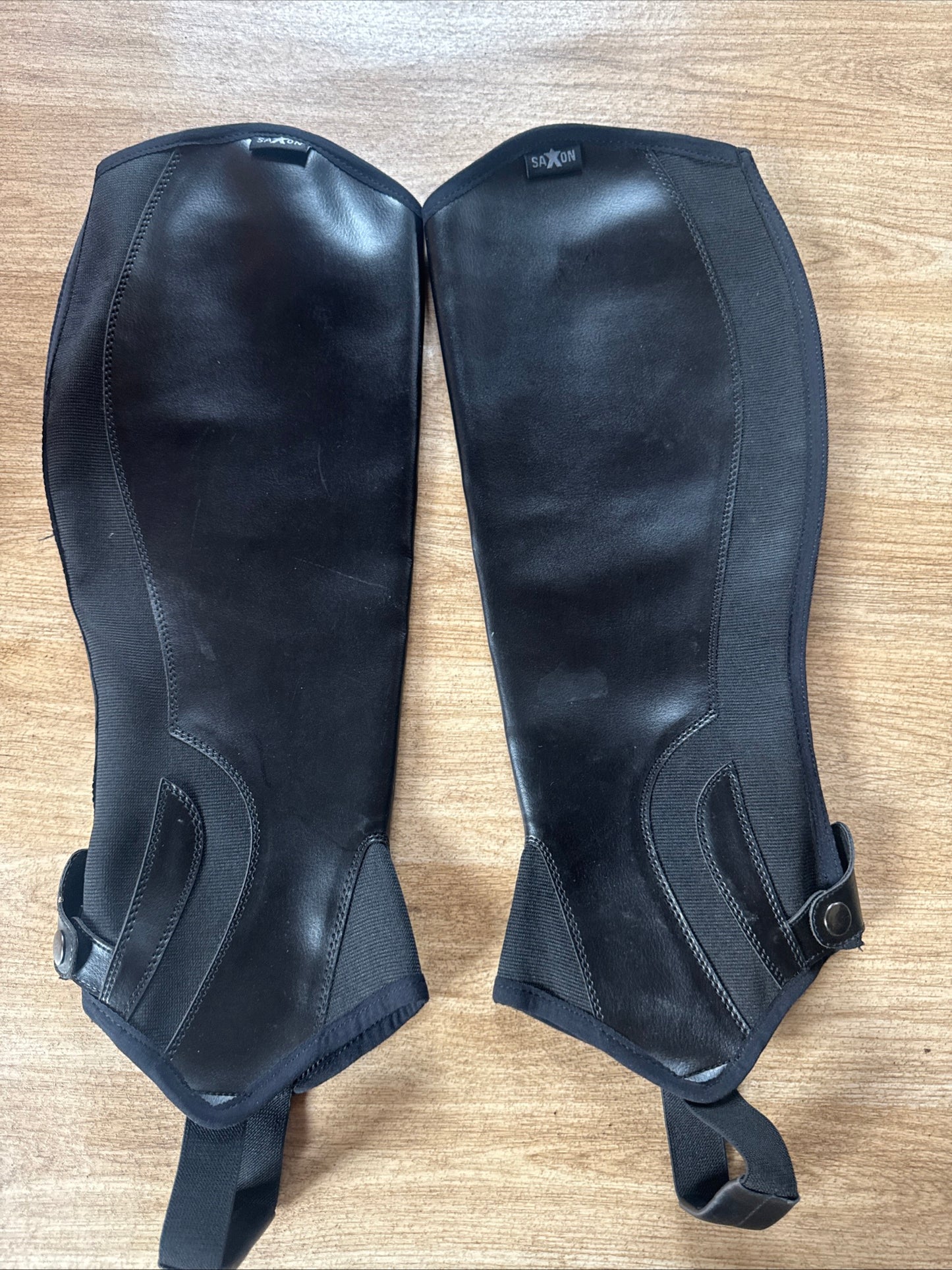 Saxon Extra Large Leather Look Chaps