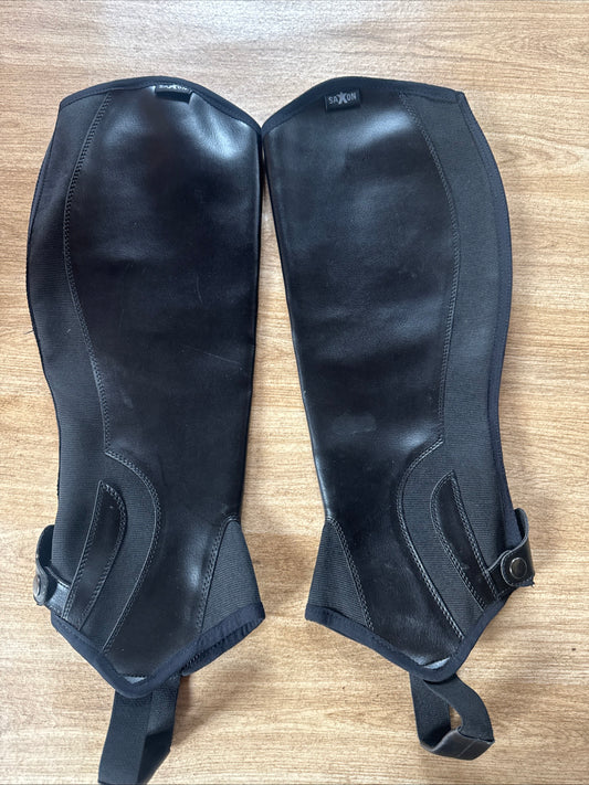 Saxon Extra Large Leather Look Chaps