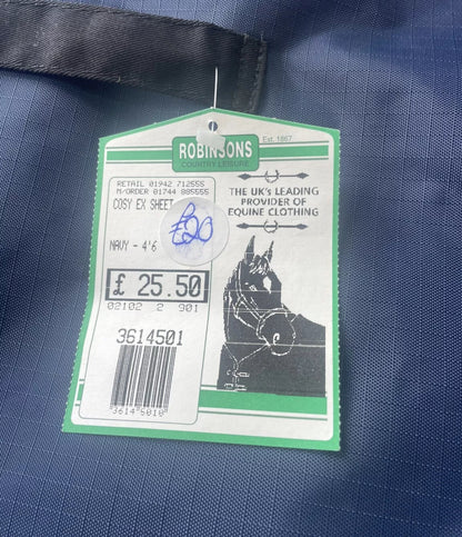 New Robinsons Waterproof Exercise Pony Sheet - Free Post