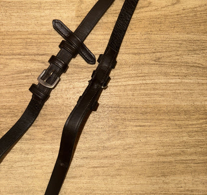 Brown Cob Size Continental Reins #15