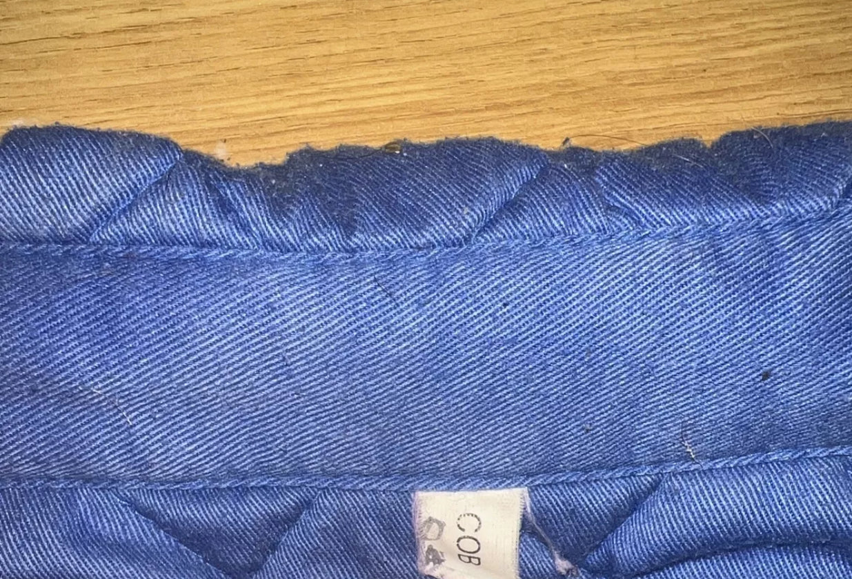 Cottage Craft Blue Cuddly Ponies Cob Saddle Pad - Free Post