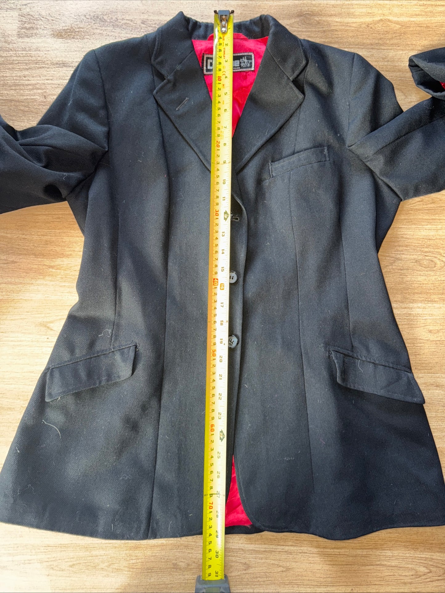 Caldene Black 38” Wool Hunting Jacket Coat - Showing #19