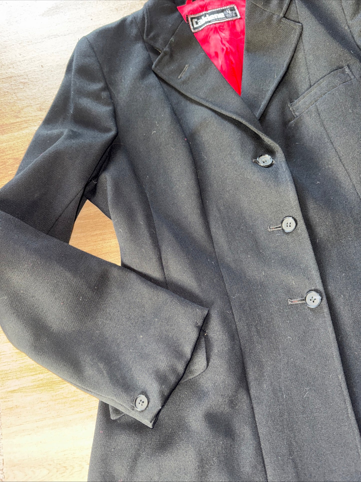 Caldene Black 38” Wool Hunting Jacket Coat - Showing #19