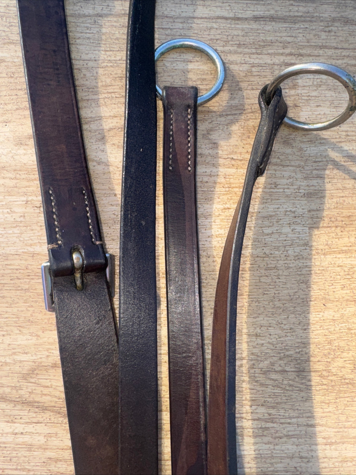 English Leather Brown Full Size Running Martingale #16