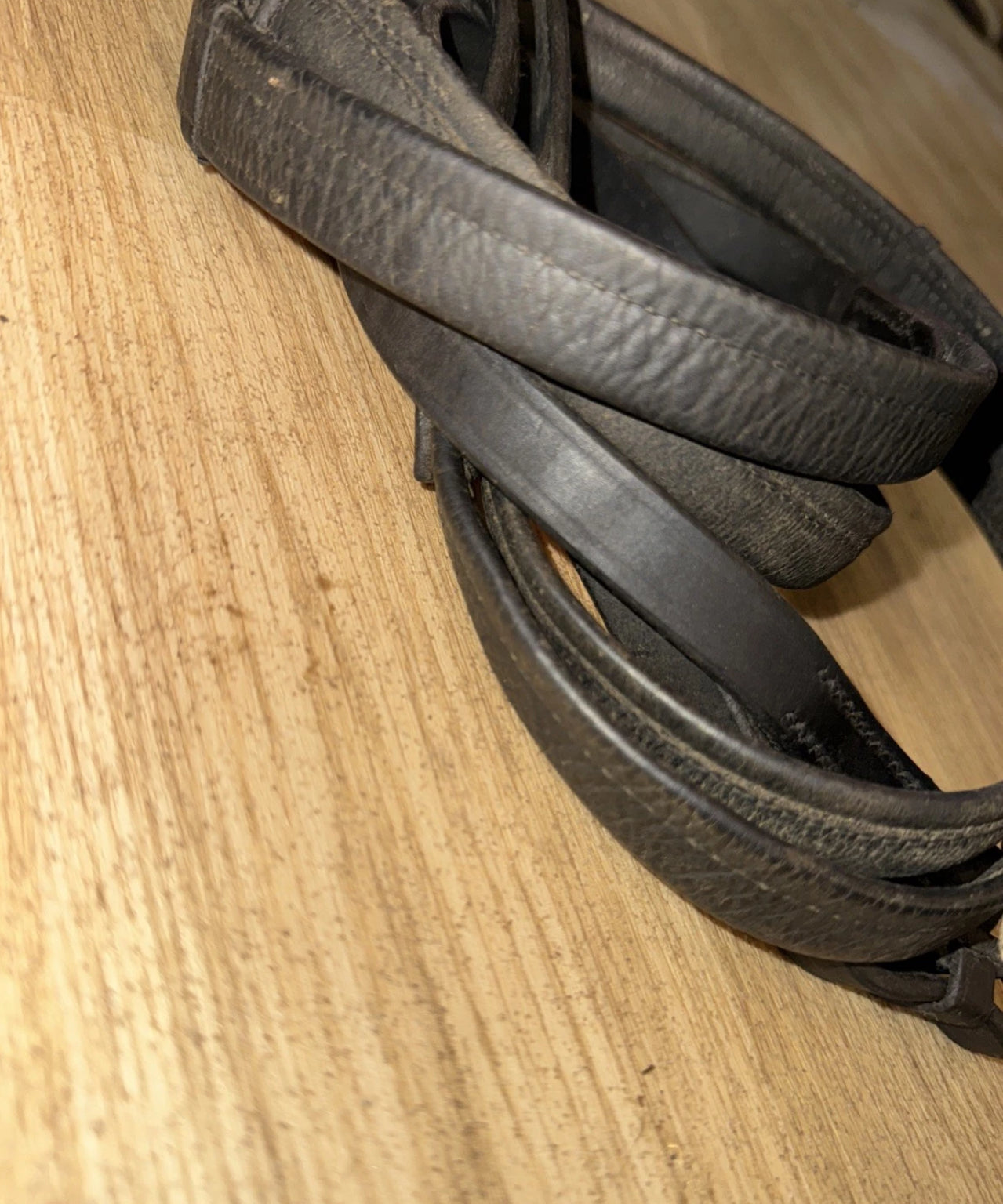 Softee Plain Leather Full Size Reins #67