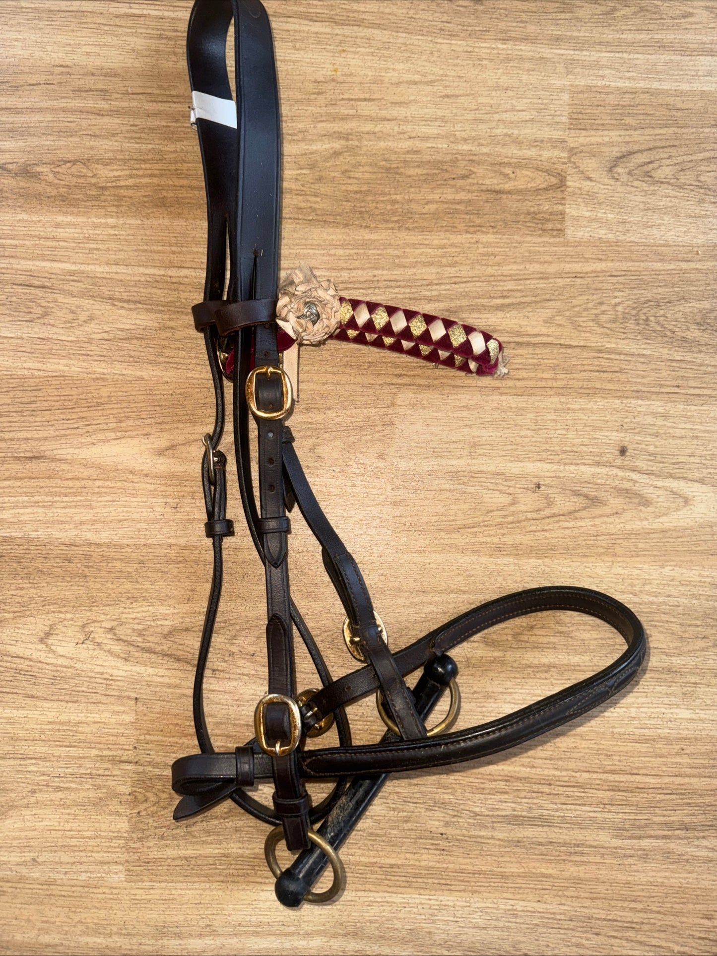Heritage Inhand Bridle Size Cob | English Leather  #111