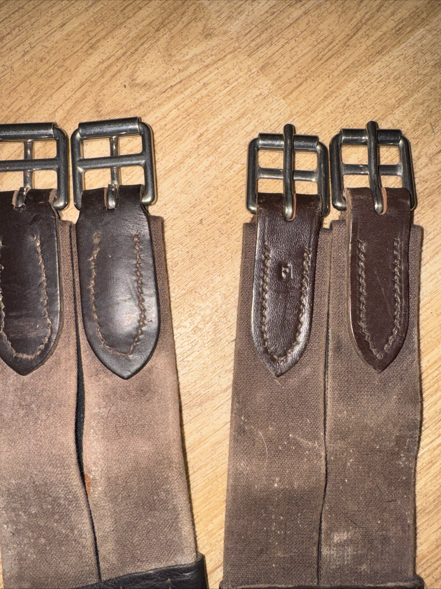 Havana Brown Padded Straight Cut Show Girth 48” Elasticated | Second Hand Tack