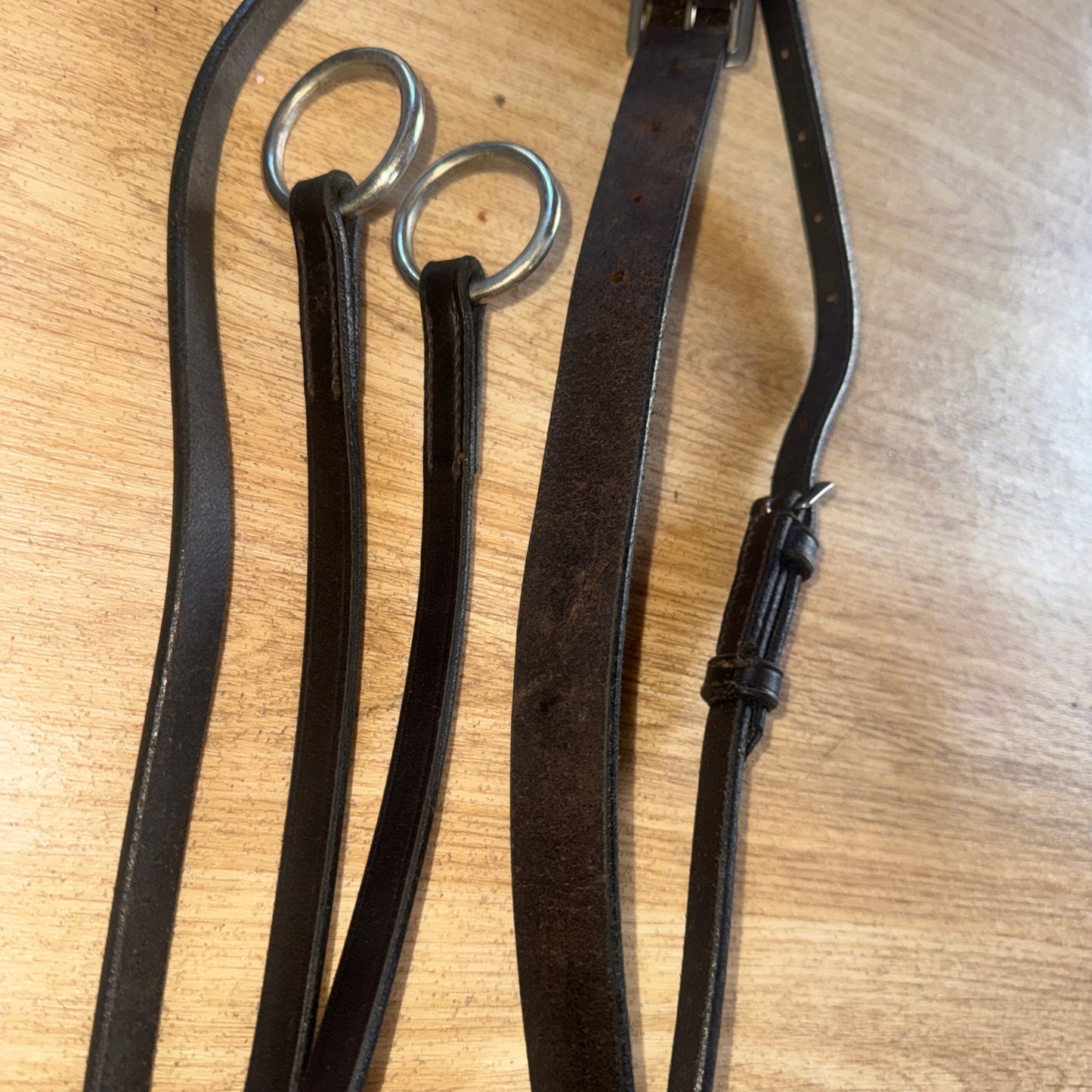 Leather Brown Size Cob Running Martingale | Second Hand Horse Tack #11