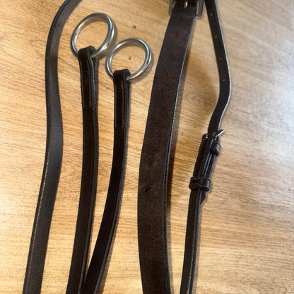 Leather Brown Size Cob Running Martingale | Second Hand Horse Tack #11