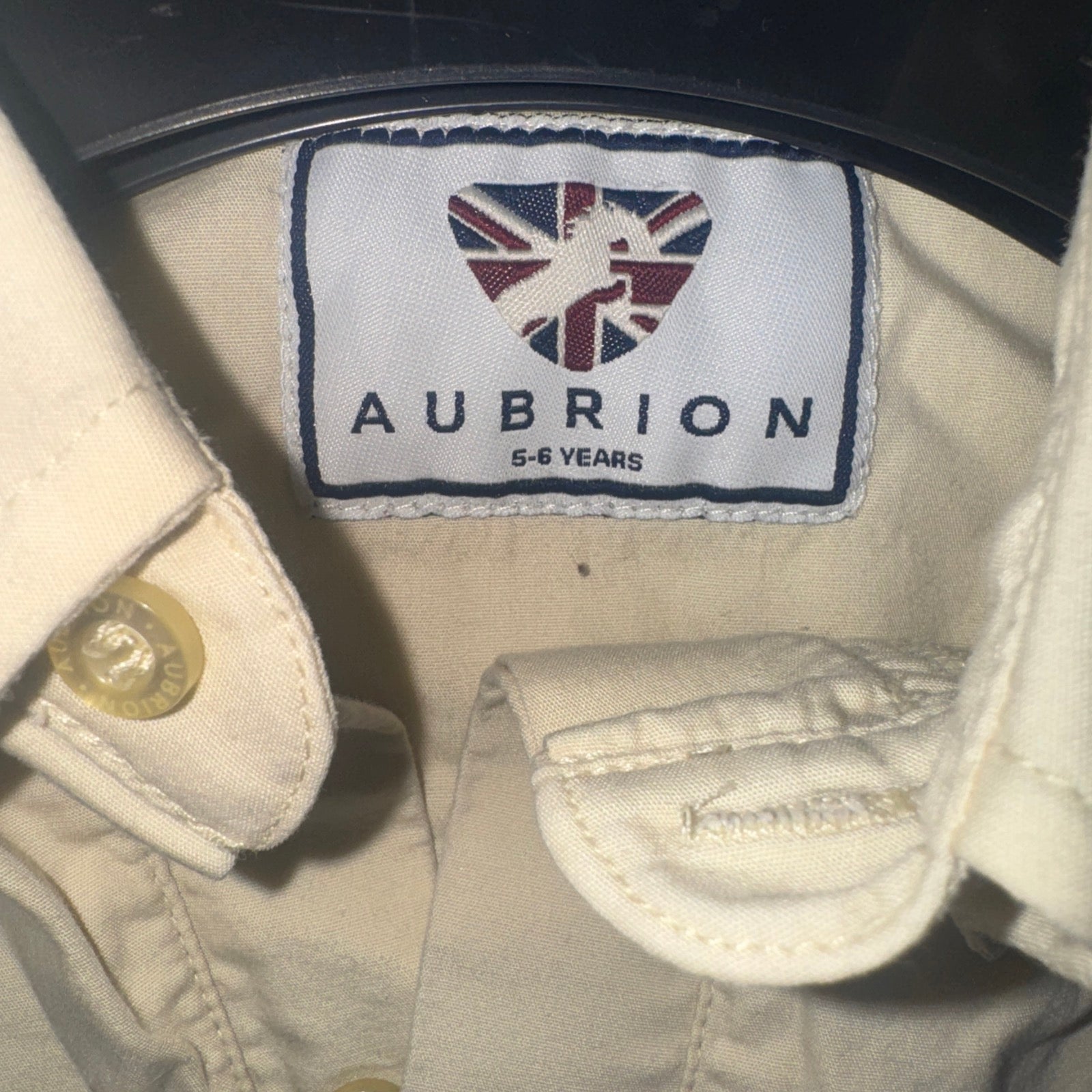 Shires Aubrion Canary 5/6yrs Show Shirt
