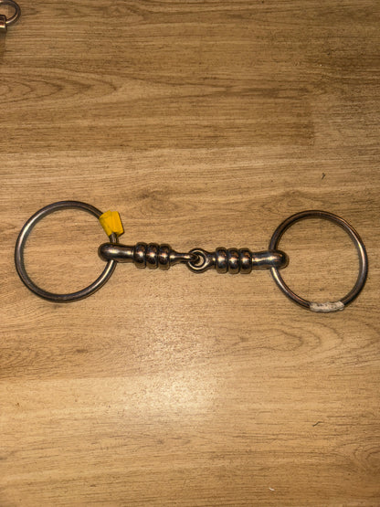 Loose Ring 5” Cherry Roller Snaffle