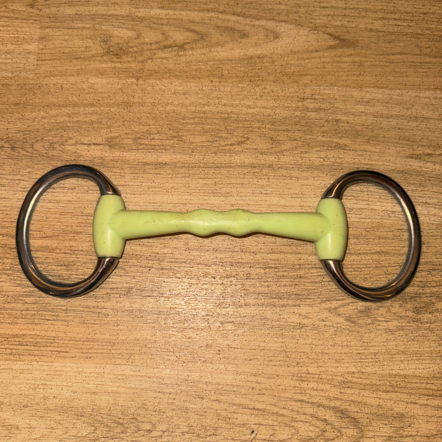 Eggbutt Mullen Mouth Snaffle 5” Like Happymouth Nylon Second Hand Tack
