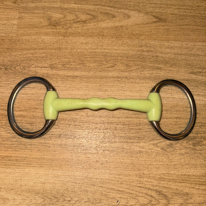 Eggbutt Mullen Mouth Snaffle 5” Like Happymouth Nylon Second Hand Tack