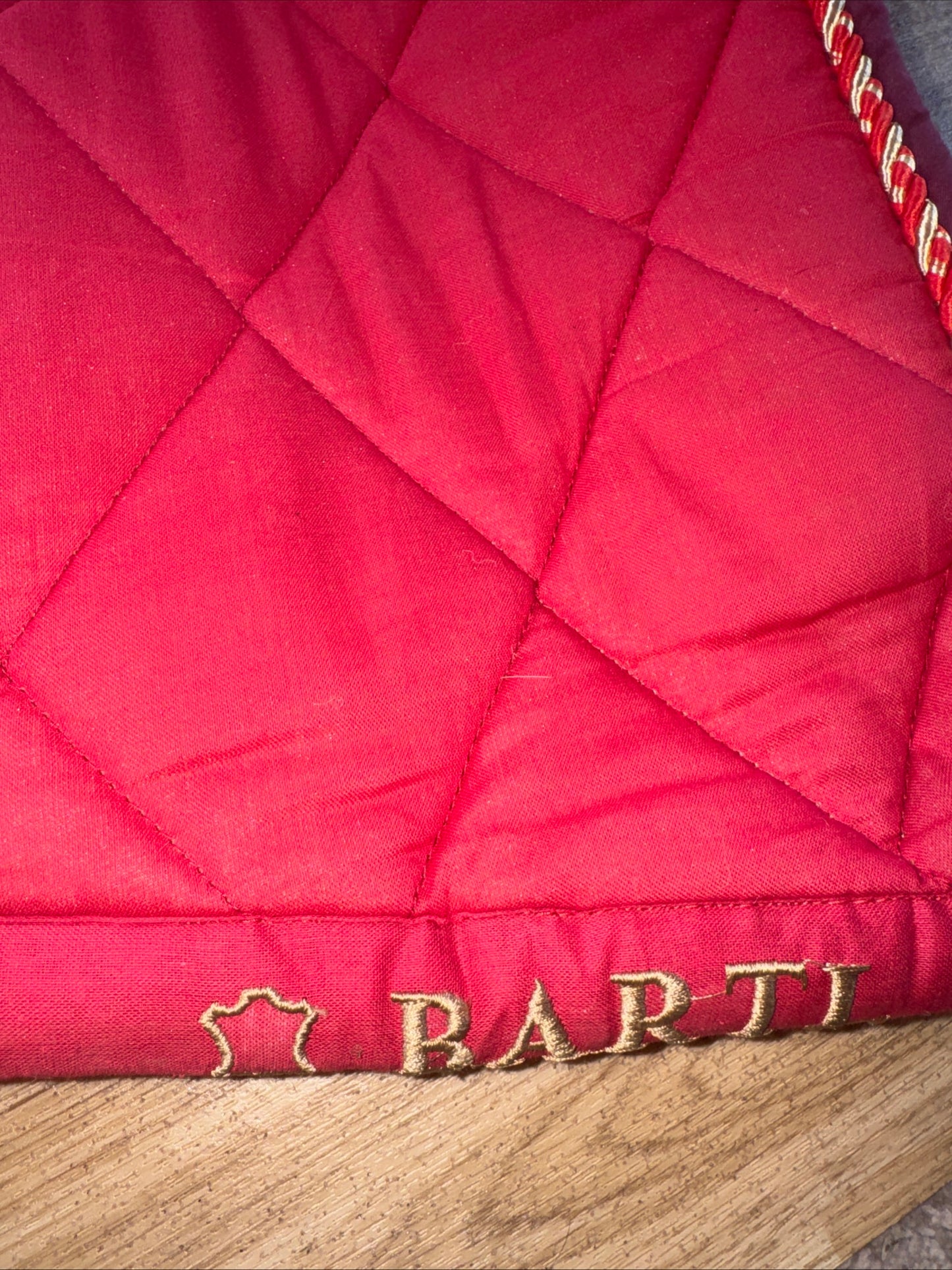 Bartyl Red Size Full Square Saddle Pad | Second Hand Horse Tack