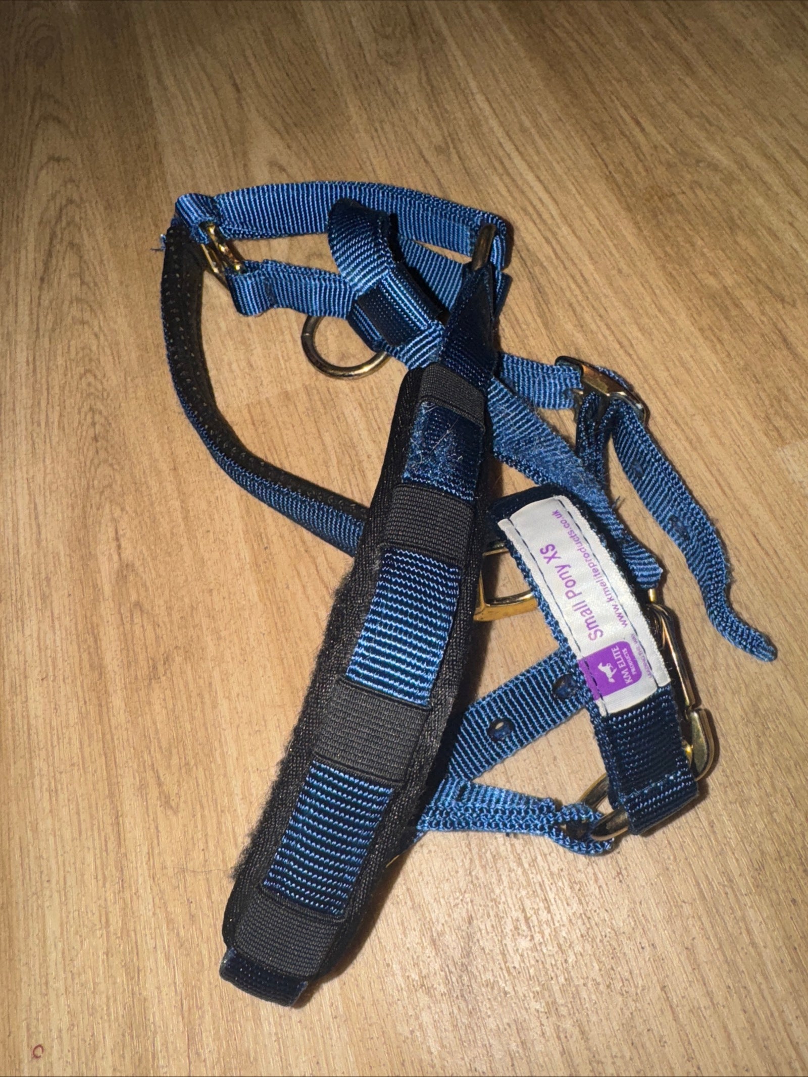 Km Elite Blue XS Pony Headcollar - FREE Postage