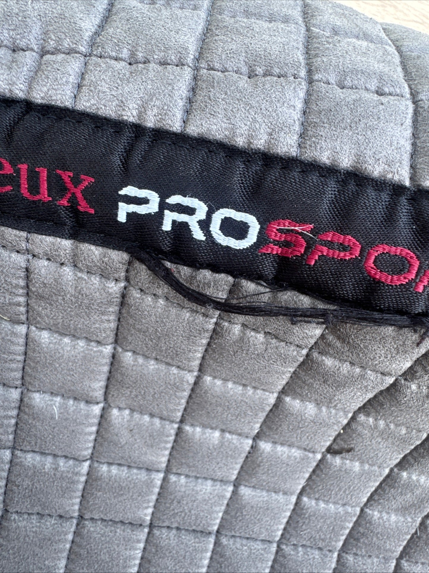 Lemieux Grey Pro Sport Dressage Saddle Pad Size Large Second Hand Horse Tack