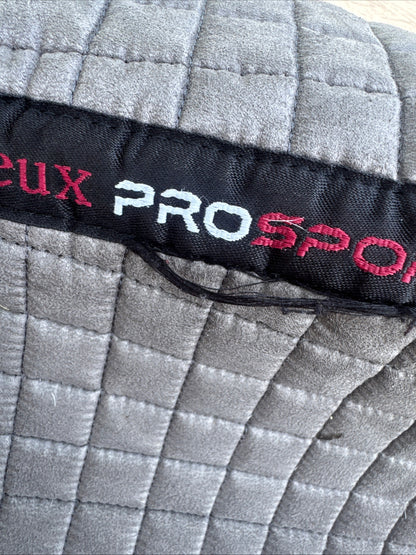 Lemieux Grey Pro Sport Dressage Saddle Pad Size Large Second Hand Horse Tack