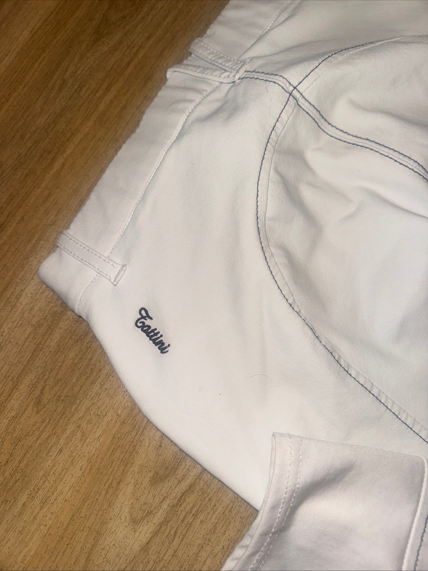 Tattini Maids 22” White Competition Breeches