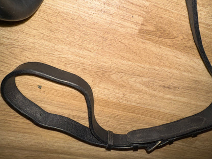 Black Leather Full Size Crupper - Saddle Harness Second Hand Tack