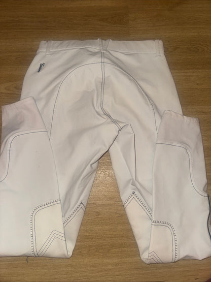 Tattini Maids 22” White Competition Breeches
