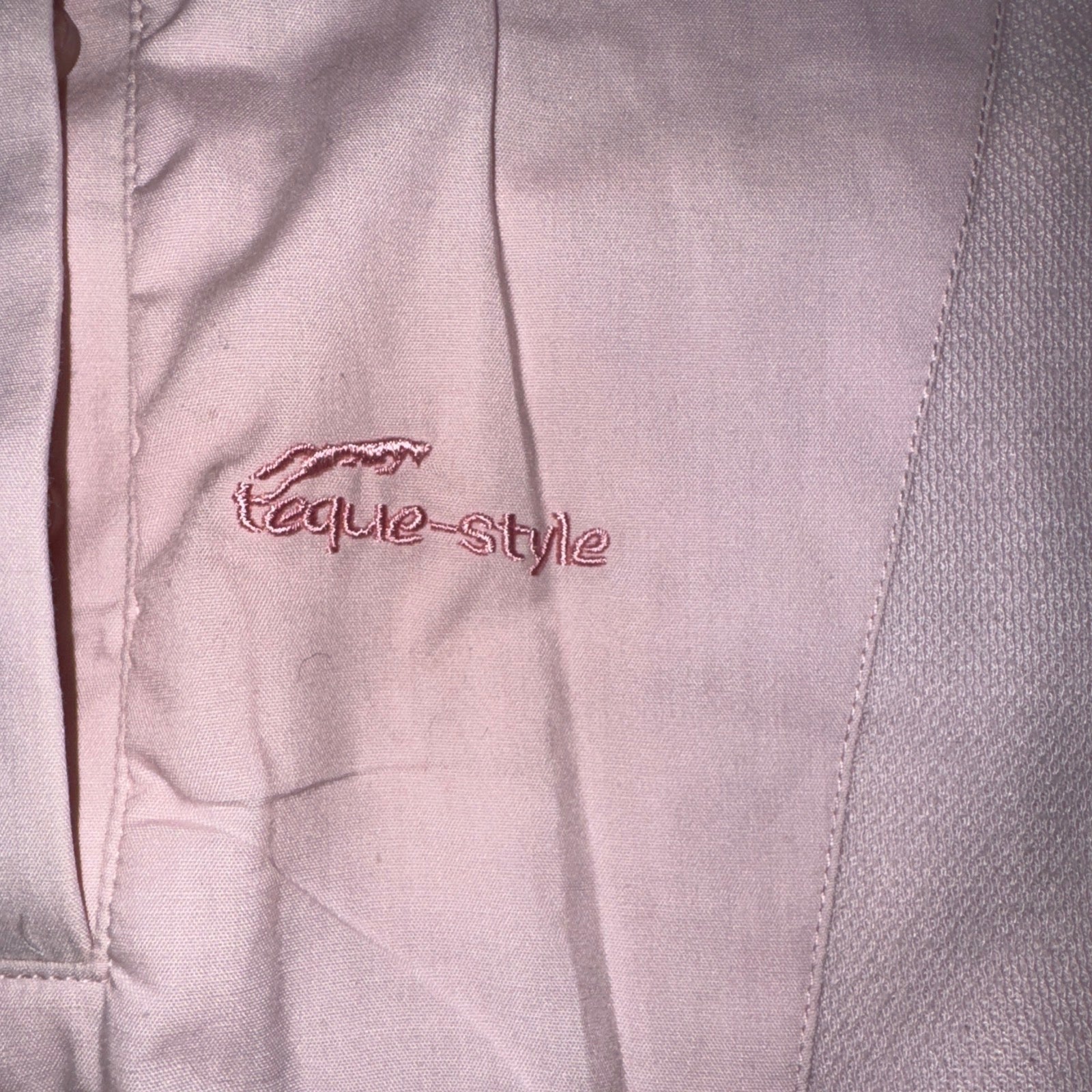 Teque-Style Pink Sleeveless Show Shirt - Size 8