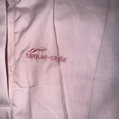 Teque-Style Pink Sleeveless Show Shirt - Size 8