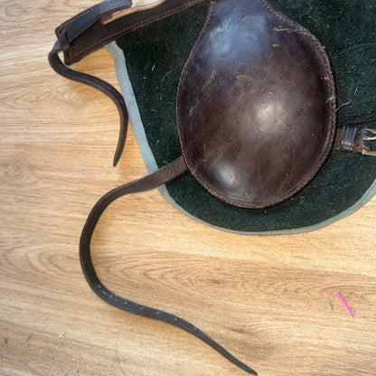 Full Size Leather & Felt Knee Boots | Traditional Second Hand Horse Pony Tack