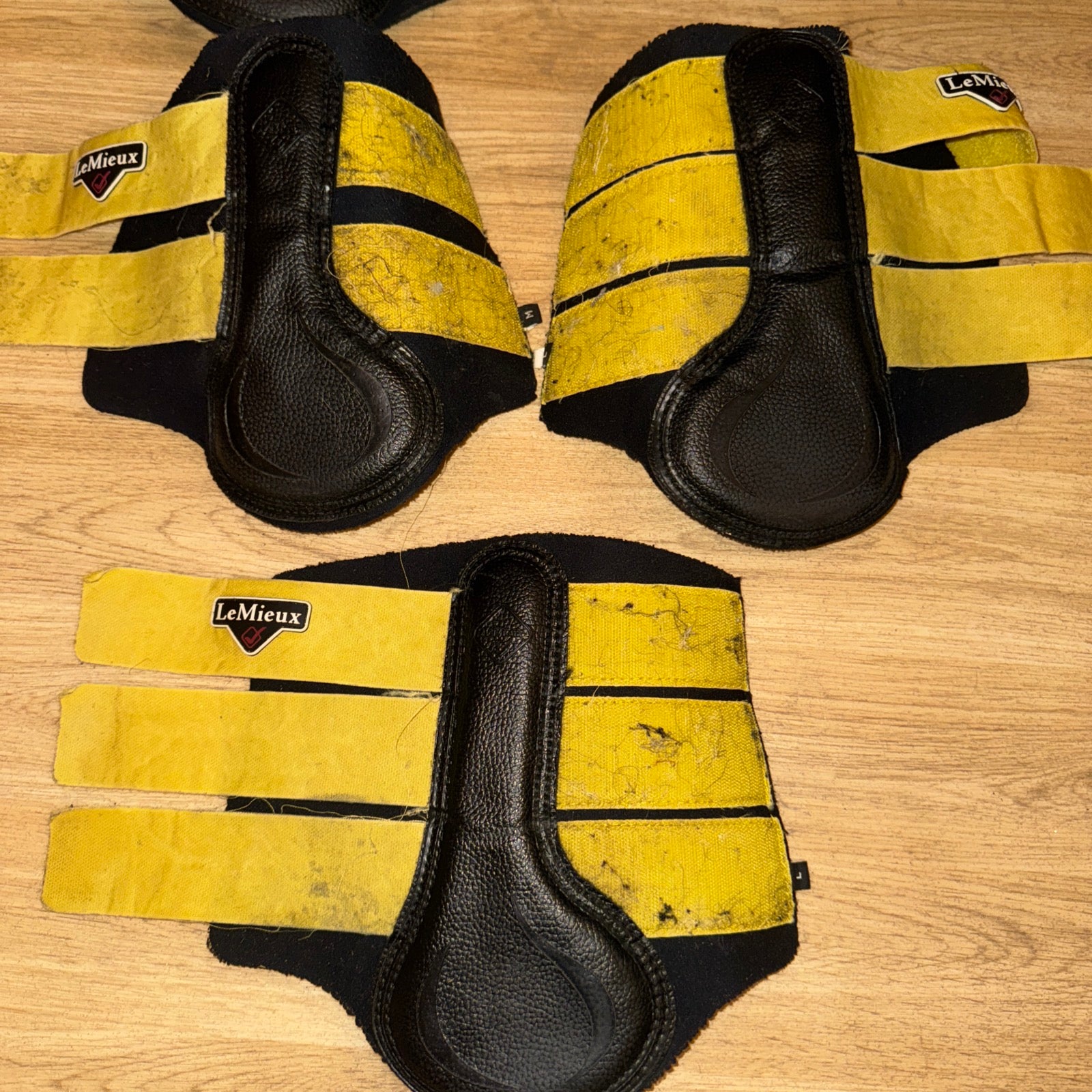 Lemieux Cob & Full Brushing Boots - FREE Post - YELLOW
