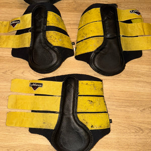 Lemieux Cob & Full Brushing Boots - FREE Post - YELLOW