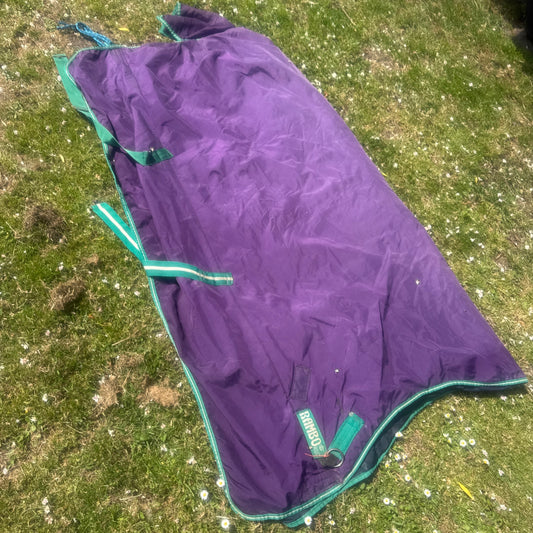 Rambo Size 6’0 300gm Turnout Rug Half Neck | Second Hand Horse Cob Tack