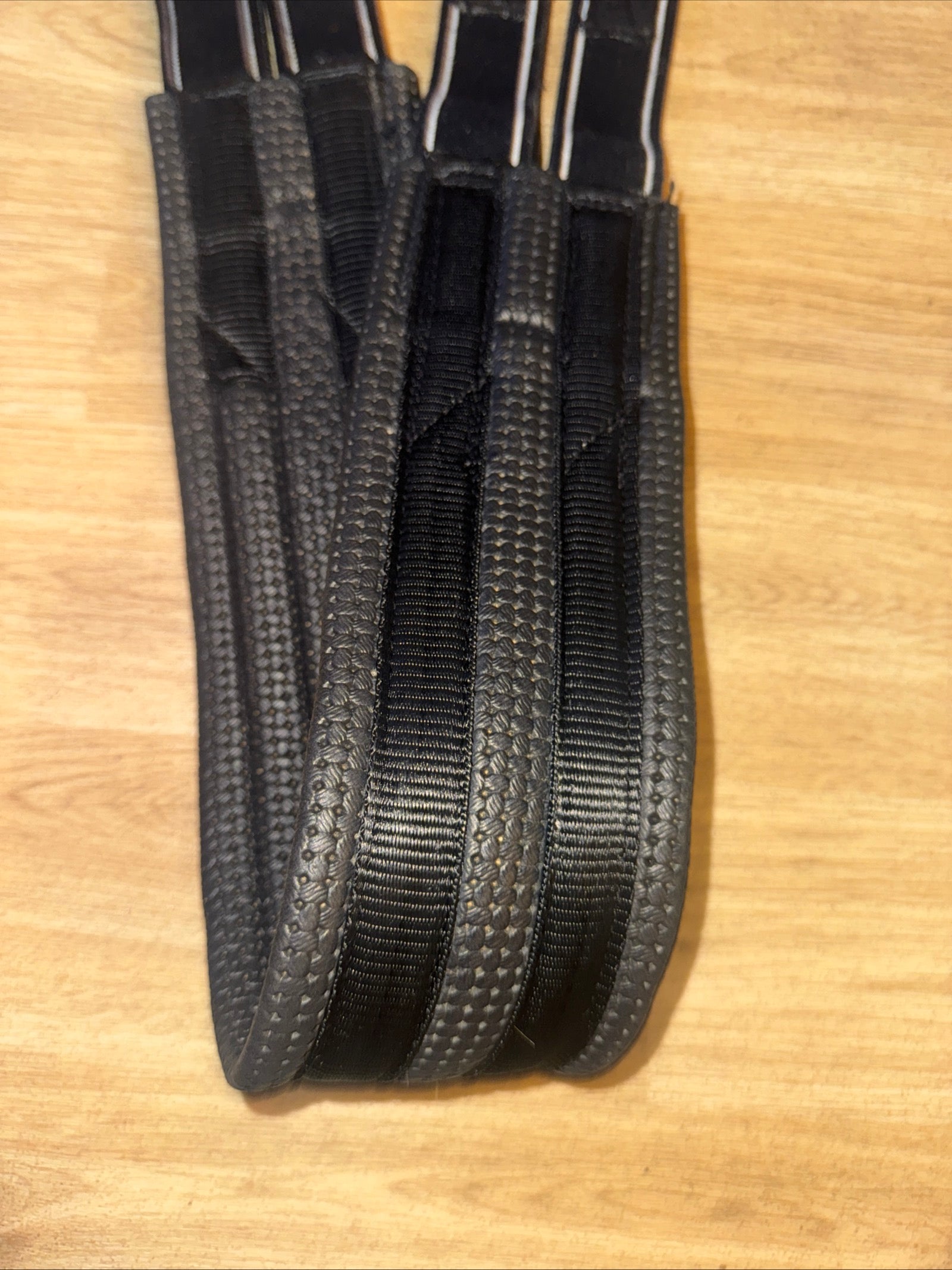 40” Black Elasticated Comfort Girth - Easy Wipe Clean