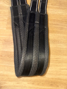 40” Black Elasticated Comfort Girth - Easy Wipe Clean