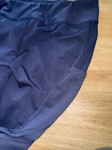 Avon Equine Navy Silicone Tights - Ladies 3XL - Horseshoe Grip