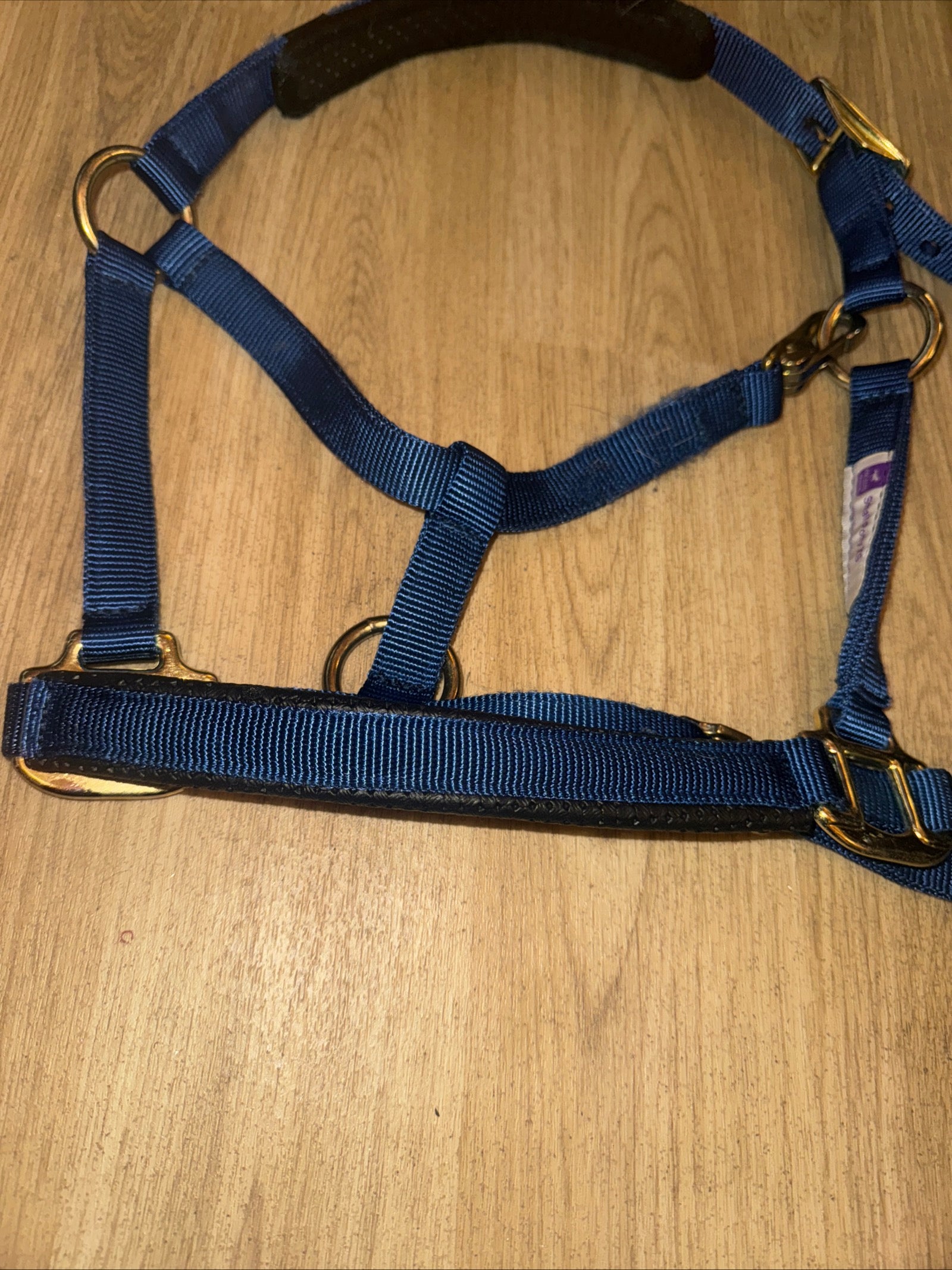 Km Elite Blue XS Pony Headcollar - FREE Postage