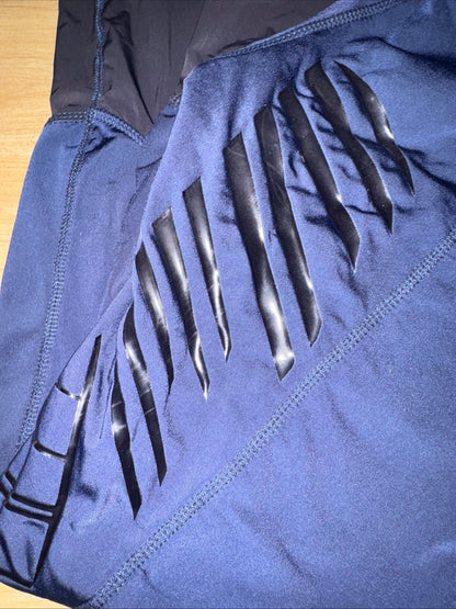 Pepperell Gel Seat Navy Horse Riding Tights Size 14/16 XXL Fleece Lined