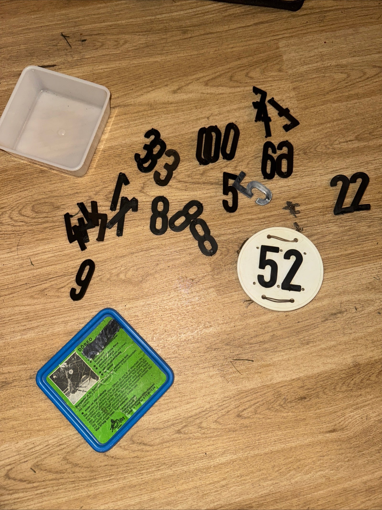 Bridle Competition Number Badge - FREE POST
