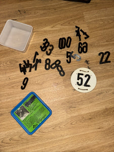 Bridle Competition Number Badge - FREE POST